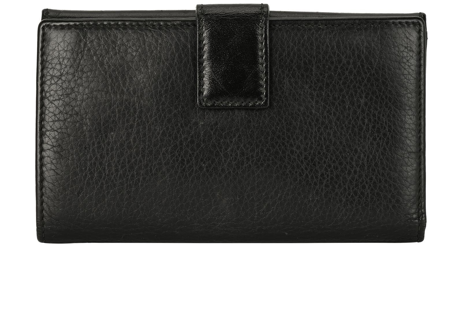Christian Dior Street Chic Continental Wallet, &pound;180, Accessories, Black, Leather, Back view